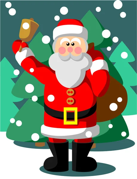 Santa Claus Farbe 05 — Stockvektor