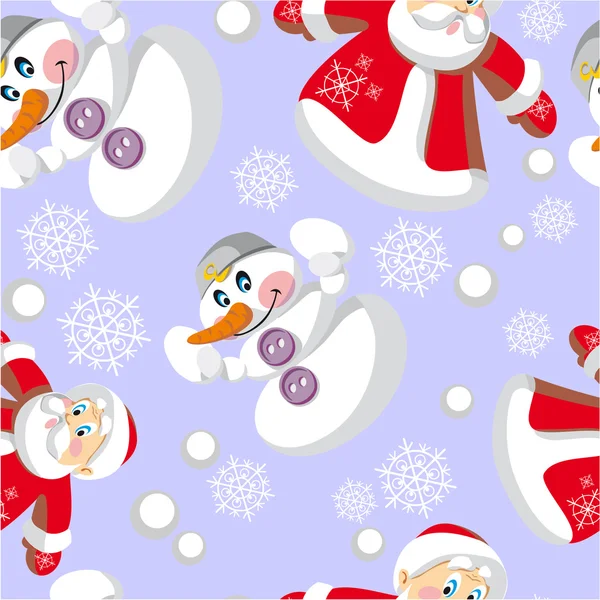 Ornement de Noël sans couture en couleur 79 — Image vectorielle