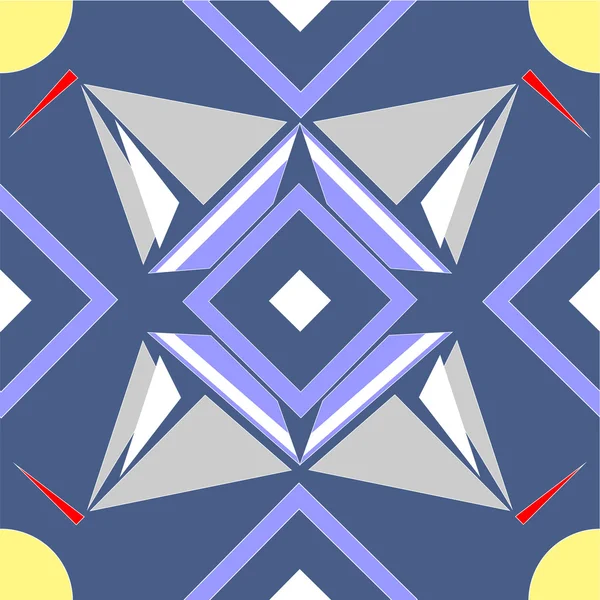 Безшовний орнамент в кольорі 08 — стоковий вектор