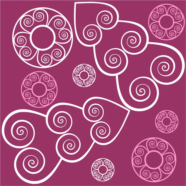 Seamless ornament in color 125 — Stock Vector