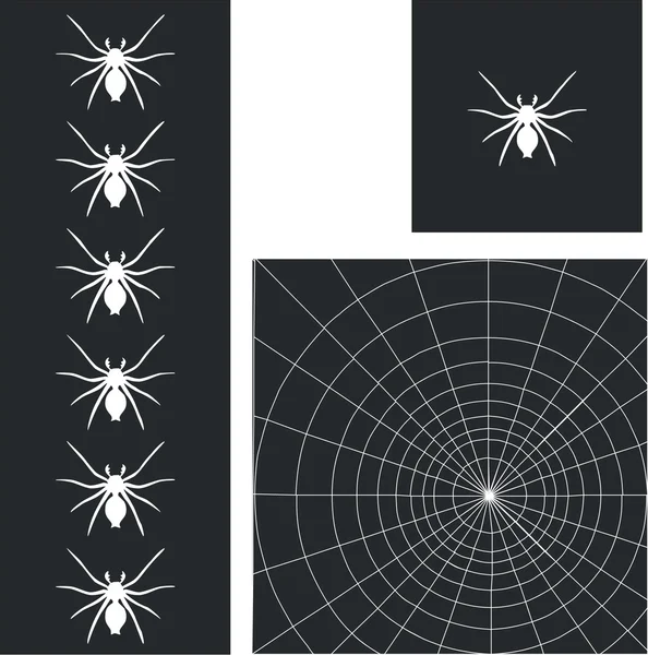 웹 거미 01 — 스톡 벡터