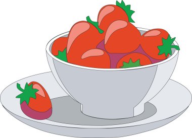 Fruitcup 01 clipart