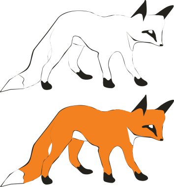 Fox siluet 01