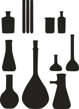 Flask tool set 01 clipart