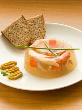 Meat aspic clipart