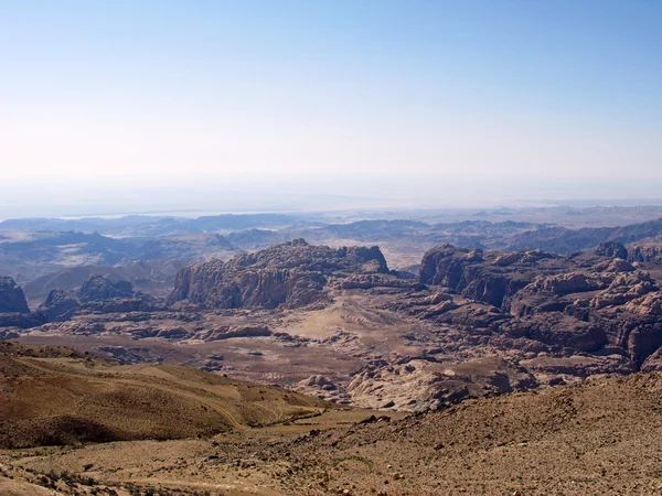 Wüste in Jordanien — Stockfoto