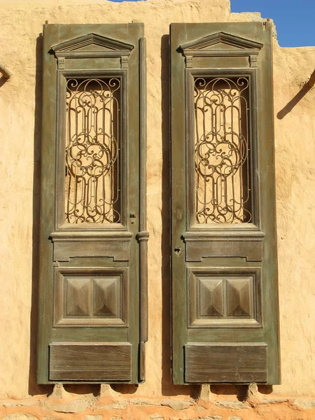 stock image Old wooden doors