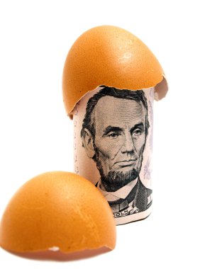 Egg of Money clipart