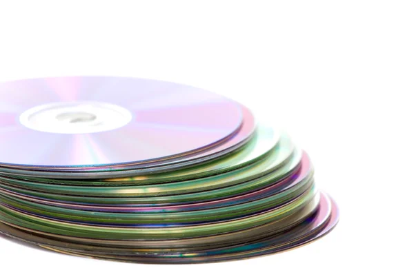 CD nebo dvd — Stock fotografie