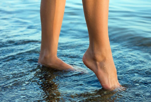 Nice legs in water — Stock Photo © Bedolaga #1023267