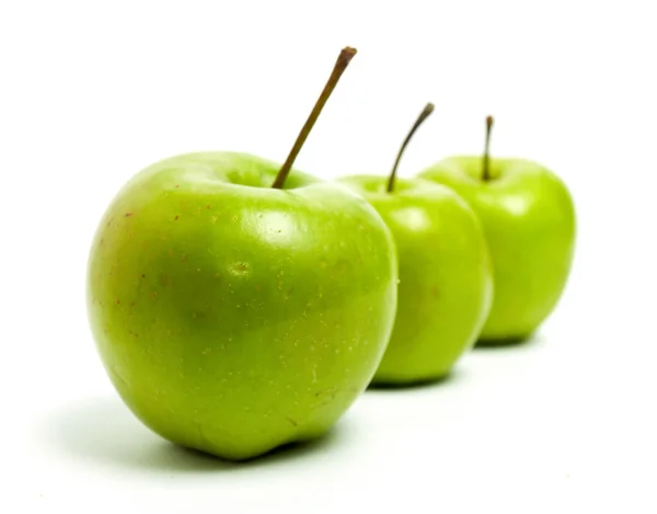 Manzana verde fresca — Foto de Stock