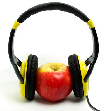 Music apple clipart