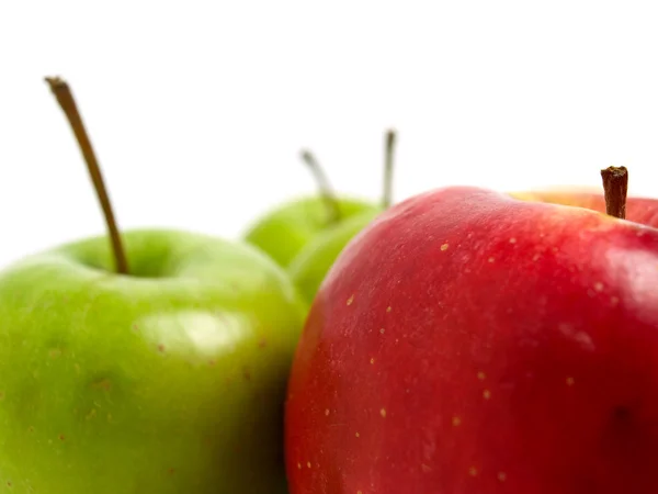 Red & green apple — Stock Photo, Image