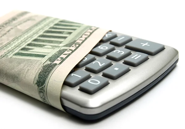 Money calculator — Stock Photo, Image