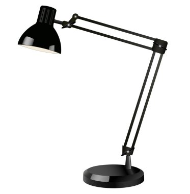 Desk lamp. Vector