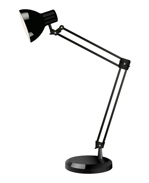 Desk lamp. Vector — Stock Vector