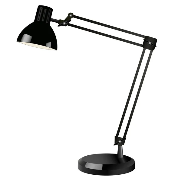 Настольная лампа Вектор — стоковый вектор