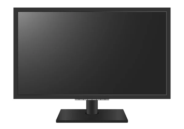 Modern LCD monitor — Stock Vector