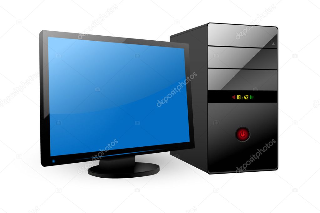Vector computer and monitor