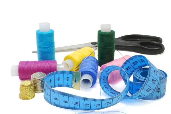 Set di accessori per cucire — Foto Stock