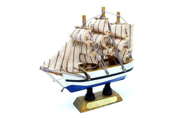 フリゲート艦の船モデル — ストック写真