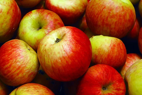 Hoop van appels — Stockfoto