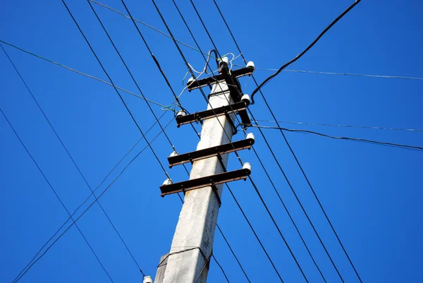 Electricity Post — Stock Photo, Image