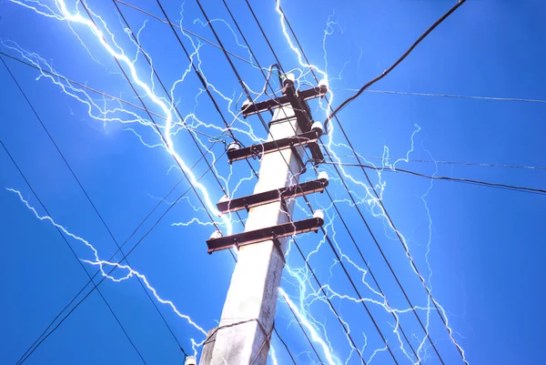 Conceito de electricidade — Fotografia de Stock