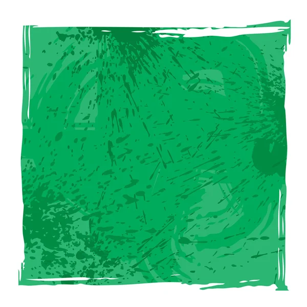 Grunge verde vector fondo — Vector de stock