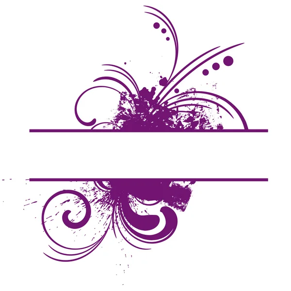 Фиолетовый векторный кадр — стоковый вектор