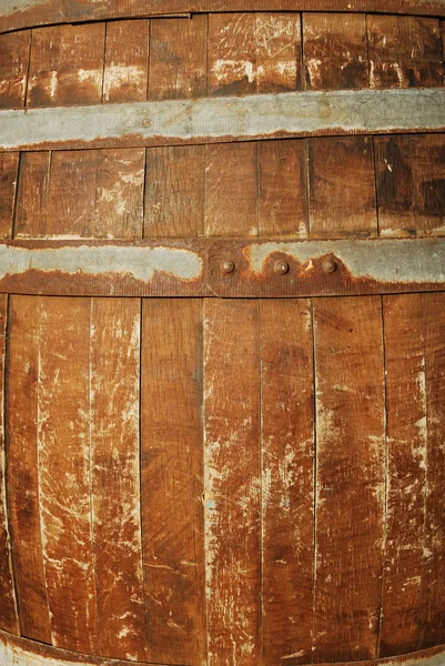 Old wooden keg — Stock Photo, Image