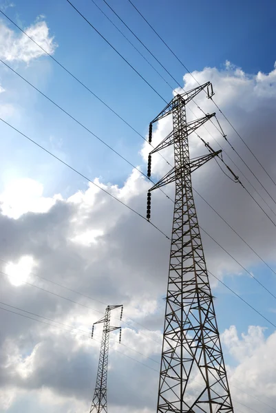 Elektriska sky — Stockfoto