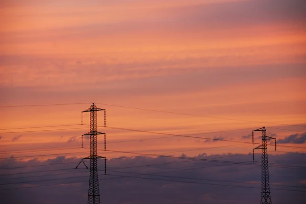 Elektriska sunset — Stockfoto