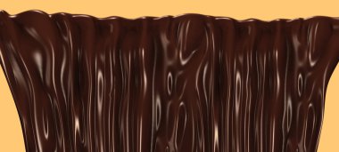 Chocolate cascade clipart