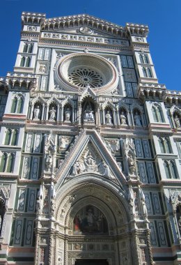 Duomo Katedrali Floransa İtalya açık