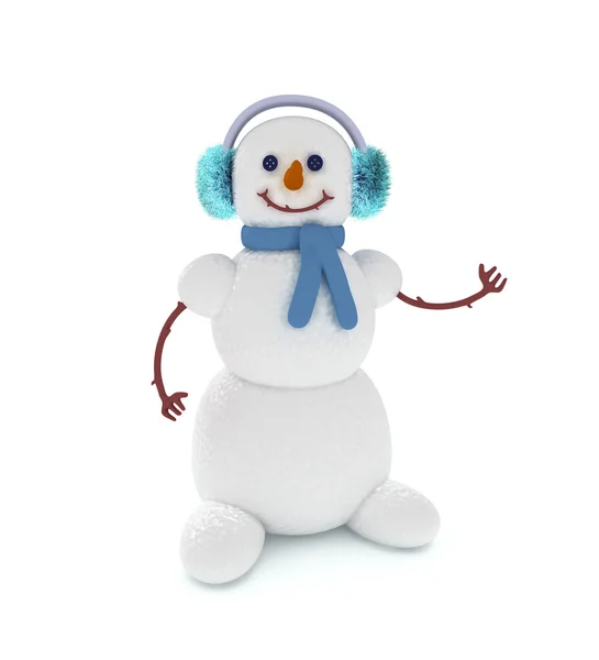 stock image Snowman