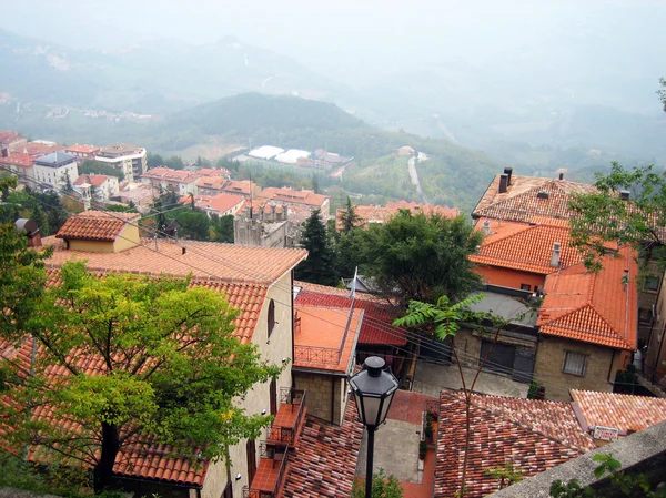 stock image Medieval tiling roofs