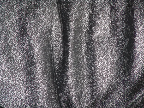 黒革の質感 — ストック写真