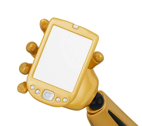 Look to the gold pda — Stock Photo, Image