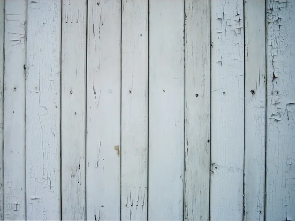White painted wooden wall — Stock Photo, Image