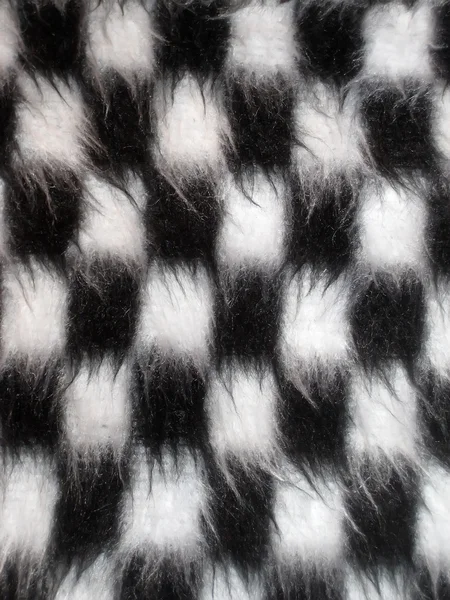 Checkered woollen cloth — Stock Photo, Image