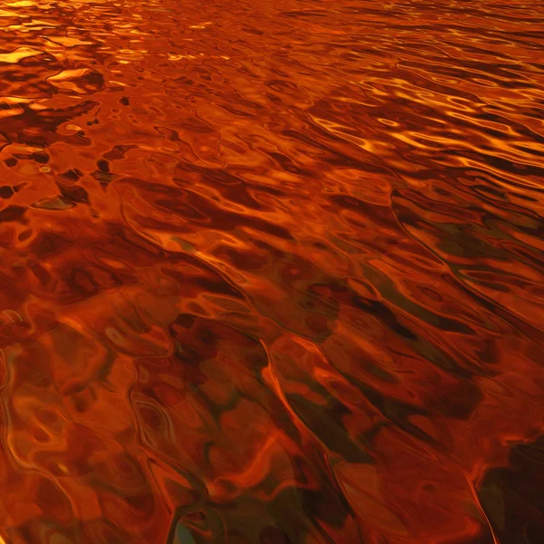 Bela água do pôr do sol — Fotografia de Stock