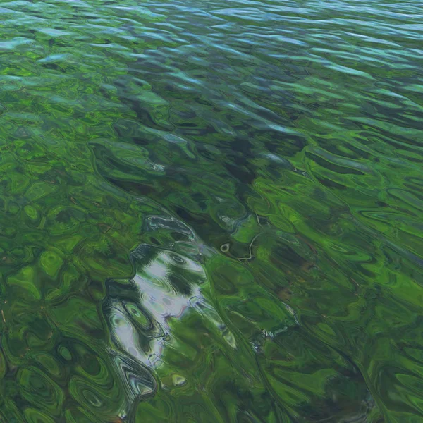 Абстрактная зеленая вода — стоковое фото