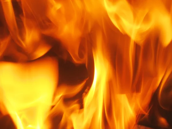 Yanan ateş — Stok fotoğraf