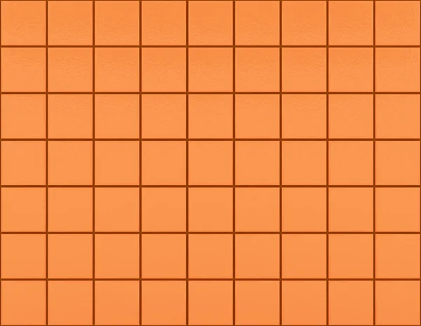 stock image Orange ceramic tiles