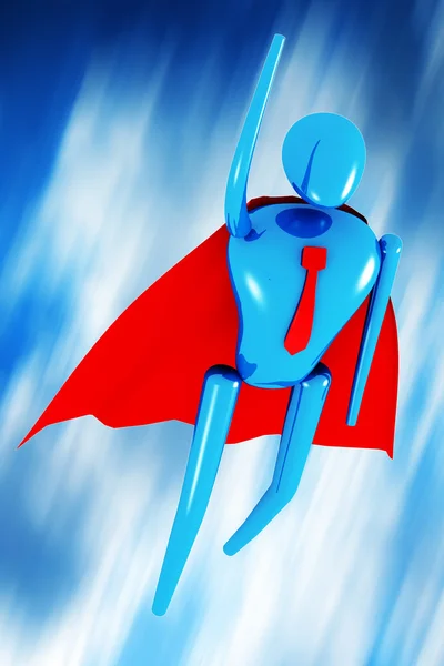 Супергерой — стоковое фото
