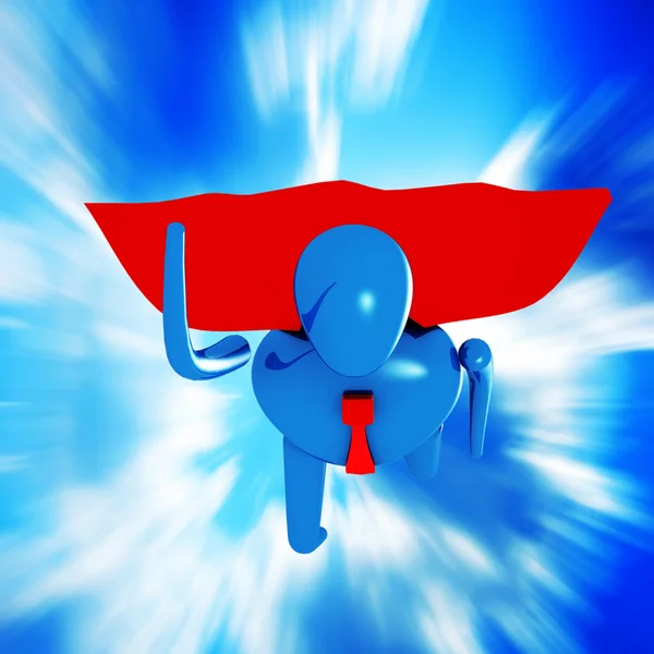 超级英雄 — 图库照片