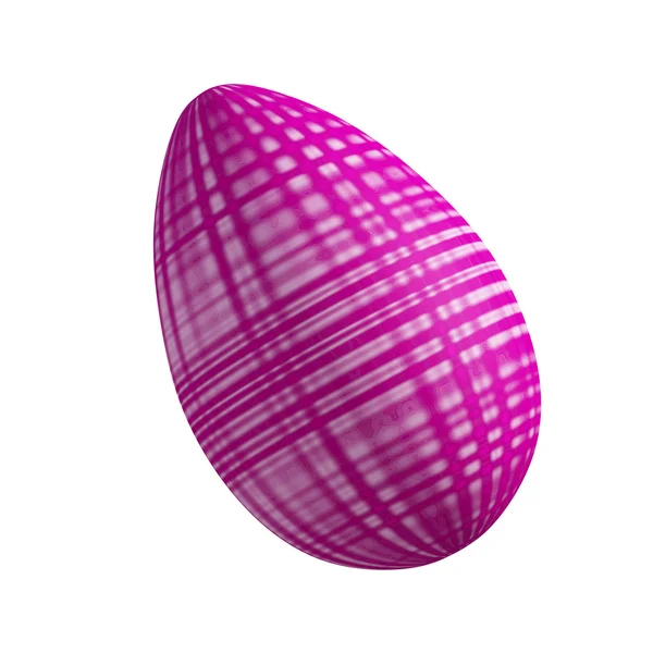 Розовое пасхальное яйцо — стоковое фото