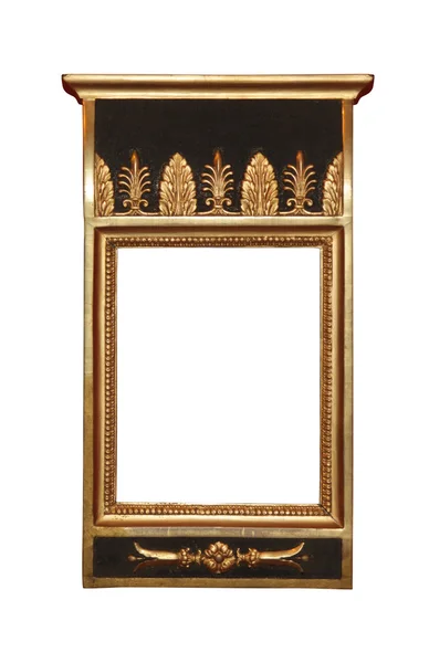 Rectangle antique wooden frame — Stock Photo, Image