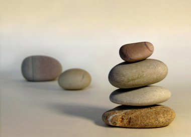 Stone balance clipart